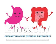Zincasin Zinc L-Carnosine 75mg x60 | Gut, Immunity, Skin, Hair, Ulcer & IBS Supp
