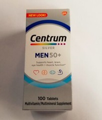 Centrum Silver Men’s 50+ Multivitamin Multimineral Supplement 100 CT