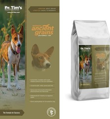 Dr. Tim’s Heirloom Ancient Grains Fish Formula Premium Dry Dog Food,15 lb. Bag