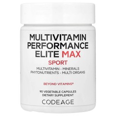 2 X Codeage, Multivitamin Performance Elite Max, Sport, 90 Vegetable Capsules