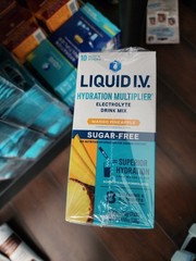 Liquid IV Mango Pineapple Sugar Free-40 Sticks-Exp 1-27* New