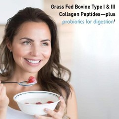 12/26 Garden of Life Grass Fed Collagen Peptides Powder Unflavored Collagen Powd