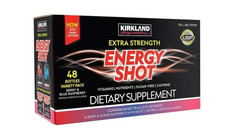 Kirkland Signature Extra Strength Energy Shot 48 Bottles TOTAL 2 Flavors Energy