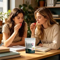 Probiotic Kombucha Gummy – Prebiotics, Probiotics, Postbiotics, Fiber Supplement