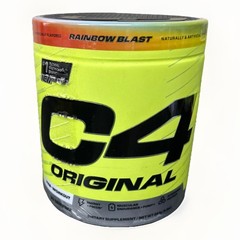 C4 Original Pre-Workout Powder 9.2oz, 30 Servings Rainbow Blast – BB 06/2026
