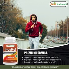 Best Naturals Inositol 1000 mg 60 Tablets
