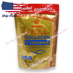 Amado Gold Collagen Gold Collagen Plus Ceramide from Rice Extract 300g