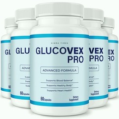 Glucovex Pro Capsules, Gluco Vex Pro Formula, Blood Support & Balance – 5 Pack