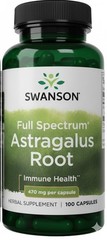 Astragalus Root 470 mg, 100 Capsules