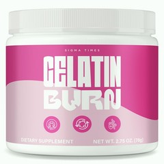 Gelatin Burn Powder – GelatinBurn Premium Formula for Active Body (30 Servs.)
