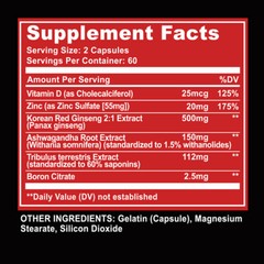 Muscle Builder Capsules – Ashwagandha, Tribulus, Fat Burner, Increased Energy