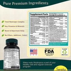 Cdp Choline Focus Memory Support | Best Supplement Capsules FREE SHIP