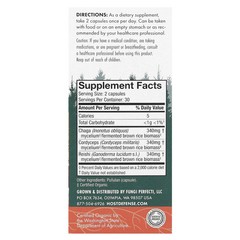 2 X Host Defense Mushrooms, Breathe, 60 Capsules