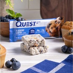 QUEST Protein Bars Blueberry Muffin – 4 Bars in a Box