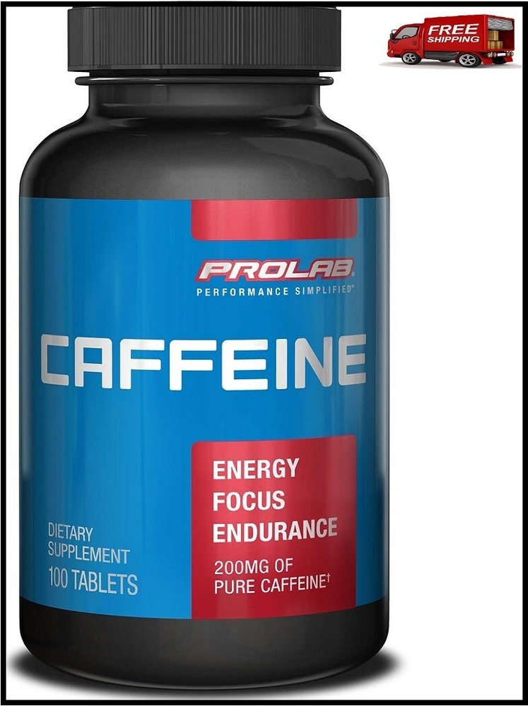 ProLab Caffeine Tablets 100 Count, Free Delivery
