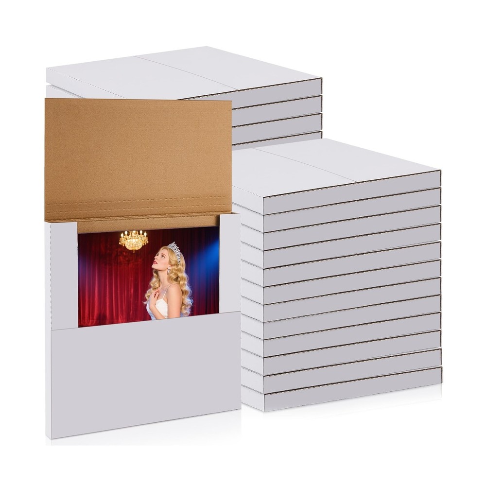 Tinlade 50 Pack Vinyl Record Shipping Boxes 12.5″ x 12.5″ x 1″ … Fast USA SHIP