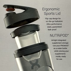 PROMiXX PRO Electric Shaker Bottle Portable Rechargeable Protein Shake Mixer NEW