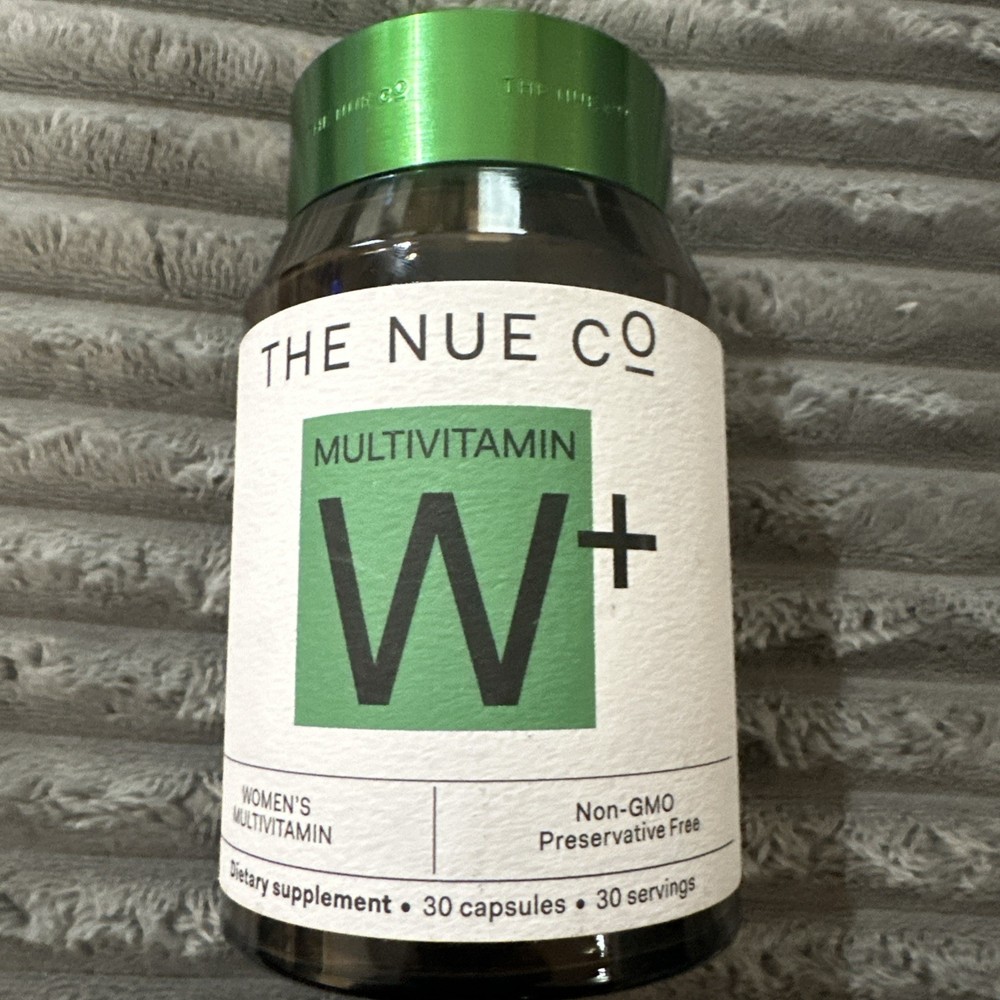 The NUE CO Multivitamin W+ 30 Servings 30 Capsules NEW SEALED EXP 2027