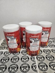 Lot Of 4 Bellway Super Fiber + Fruit Psyllium Raspberry Lemon 18oz Exp 9/2026