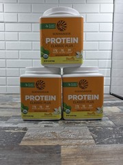 3 X Sunwarrior, Protein Classic Plus, Plant Based, Vanilla, 13.2 oz (375 g)