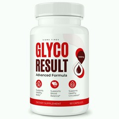 Glyco Result Capsules, GlycoResult Blood Support & Metabolic Balance Pills 60ct