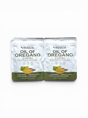 Resilia Oil of Oregano 6000mg with Black Seed Oil Softgels – 60 Capsules x 2 Pk