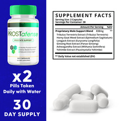Prostafense Advanced Prostate Support Natural Bladder Health Formula 60 Capsule