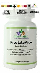 QUERCETIN, SAW PALMETTO, 120 Capsules, Prostate Health, Herbs Extracts. Powerful