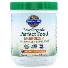 2 X Garden of Life, Raw Organic Perfect Food�, Energizer, Yerba Mate – Pomegran