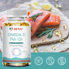 120Pills Omega 3 Fish Oil Capsules 3x Strength EPA & DHA Highest Potency 2160mg