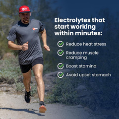 Electrolyte Fastchews – 60 Orange Chewable Electrolyte Tablets – Salt Tablets fo