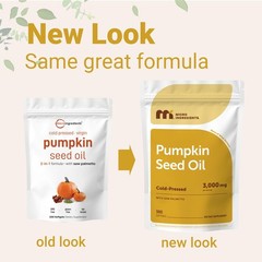 300 Softgels PUMPKIN SEED OIL Essential Fatty Acid Phytosterol MICRO INGREDIENTS