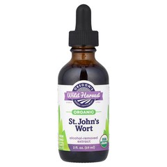 2 X Oregon’s Wild Harvest, Organic St. John’s Wort, 2 fl oz (59 ml)