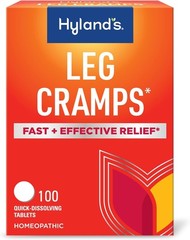 Hyland’S Leg Cramps Quick Dissolving Tablets Natural Pain Relief No Flavor 100Ct