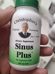 Dr Christopher’s Original Formulas Sinus Plus 100 Vegetarian Capsules 400 4 Pack