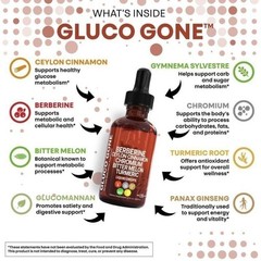 2 Bottles Clean Nutra Berberine Ceylon Cinnamon Liquid Drops Herbal Supplement