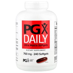 2 X Natural Factors, PGX� Daily, Ultra Matrix Softgels, 240 Softgels