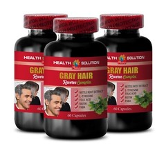 Pantothenic Acid – GRAY HAIR REVERSE – Catalase Complex 3 Bottles