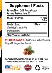 functional heart – PINE BARK EXTRACT – vitamin c antioxidant 3 BOTTLE