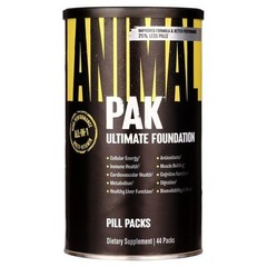 UNIVERSAL NUTRITION ANIMAL PAK Ultimate Foundation Multivitamin for Men 44 Packs