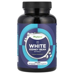 2 X Phytoral, White Kidney Bean Extract, 120 Capsules (600 mg per Capsule)