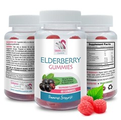 Flavorful boost – ELDERBERRY GUMMIES – Healthy habit 1 Bottles 60 Gummies