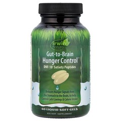 2 X Irwin Naturals, Gut-To-Brain Hunger Control�, 60 Liquid Soft-Gels