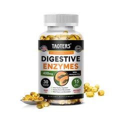 Digestive Enzyme Complex Capsules – Reducegas & Bloating,Gut Health Support