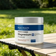 Magnesium Freeze – Topical Magnesium Cream with Niacinamide for Joints, Low B.