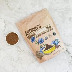 Anthony’s Organic Flaxseed Meal Set, 2-Pack, 2.5 lb Each
