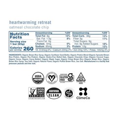 Oatmeal Chocolate Chip Nut-Free Bars, 12 Pack