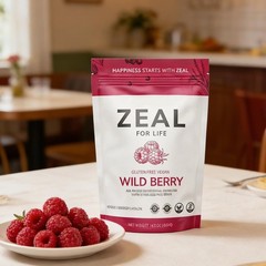 Zurvita Zeal For Life – 30-Day Wellness Bag (Wild Berry Flavor) – 420g FRESH