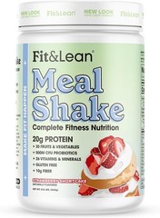 Fat Burning Strawberry Shortcake Meal Replacement – 28 Superfoods & 26 Vitamins