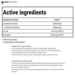 L-CARNITINE COMPLEX Pills – Dietary Supplement – Fat Burner – Weight & Fat Loss